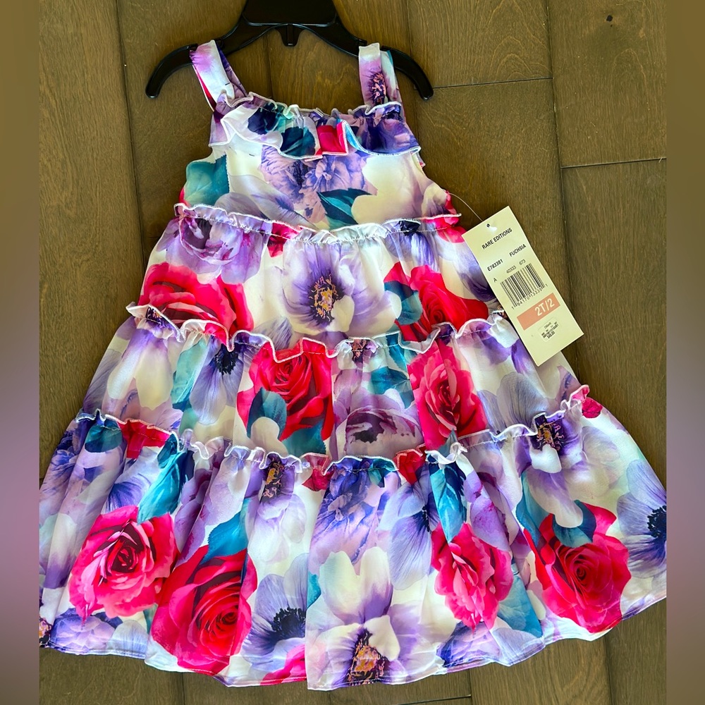 Rare Editions flower dress